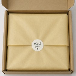 Zīdpapīrs Buff, 17 g/m², 50x70 cm, 40 loksnes