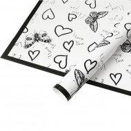 Waterproof flower and gift wrapping paper BUTTERFLY LOVE 20sheets
