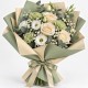 Double-Sided Matte Flower & Gift Wrapping CANDY – Sage Green / Champagne (20 sheets)