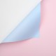 Double-Sided Matte Flower & Gift Wrapping CANDY – Light Blue / Light Pink (20 sheets)