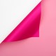 Double-Sided Matte Flower & Gift Wrapping CANDY, Fuchsia / Light Pink (20 sheets)