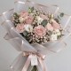 Ūdensizturīga ziedu iesaiņošanas plēve GOLDEN ROSE, Transparent, 20 loksnes