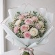 Водостойкая плёнка для упаковки цветов GOLDEN ROSE, Mint, 20 листов