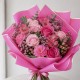 Ūdensizturīga ziedu iesaiņošanas plēve GOLDEN ROSE, Fuchsia, 20 loksnes