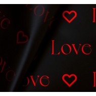 Ziedu plēve LOVE 20loksnes