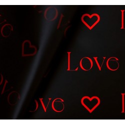 Ziedu plēve LOVE 20loksnes
