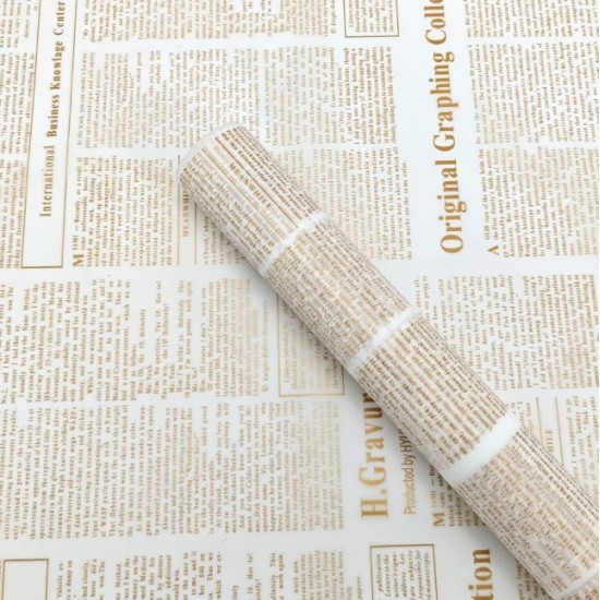 Waterproof flower paper NEWSPAPER 20 sheets