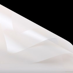 Ziedu plēve ROMANTIC 20loksnes, white