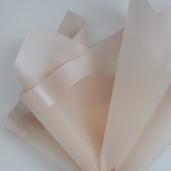 Ūdensizturīgs papīrs ziediem ROMANTIC, 20 loksnes, "beige"