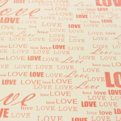 Iepakojuma papīrs LOVE 50x70cm 40loksnes