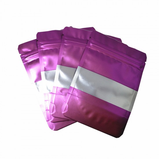 DOYPACK bag with zip-lock 12*20+4cm, Purple, 10pcs