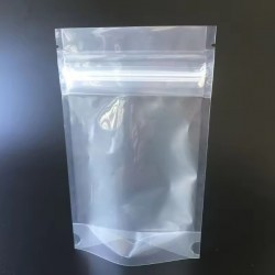 DOYPACK bag with zip-lock 10*15+3cm, Transparent, 10pcs