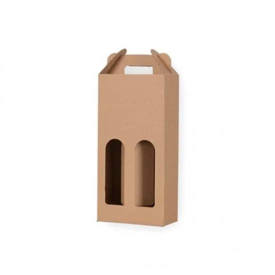 Box for two wine bottles 167*85*337mm