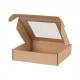 Boxes with window 200*200*50mm FEFCO 0427