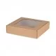 Boxes with window 200*200*50mm FEFCO 0427