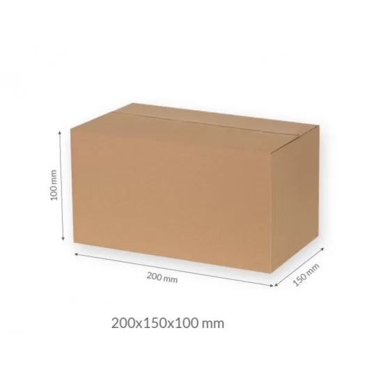Kartona kaste 200*150*100mm FEFCO 0201