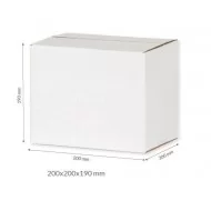 Kartona kaste 200*200*190mm FEFCO 0201