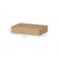 Kartona kaste 180*120*40mm, FEFCO 0427, 3 slāņu, pakomāts - S izmērs, +10 gab.
