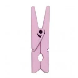Деревянные прищепки 3,5см 10шт., "light pink''