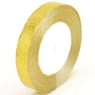 Лента подарочная 16мм/20м, "gold"