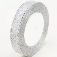 Лента подарочная 16мм/20м, "silver"
