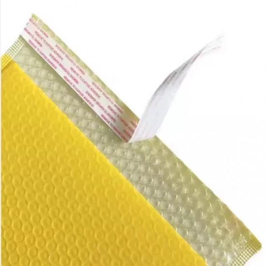 Aploksne sūtījumiem ūdensizsturīgs 27*37+6cm, kr. YELLOW