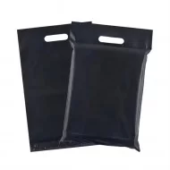 Shipping mailer envelopes with handles, black, 24,5*31+4cm, 10pcs