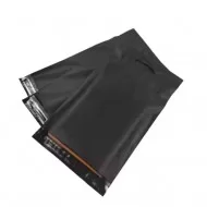 Shipping mailer envelopes with handles, black, 37,5*48+4cm, 10pcs