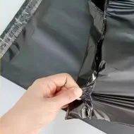 Shipping mailer envelopes with handles, black, 45*55,5+4cm, 10pcs