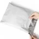Высокопрочные Курьерские Пакеты для упаковки и посылок E-Commerce,40 micron, 17*26+4см, цвет серый, 100шт.