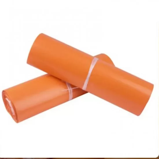 Ūdensiztūrīgie kurjeru maisi paku sūtījumiem 38*48+4cm, "orange", 10gab.