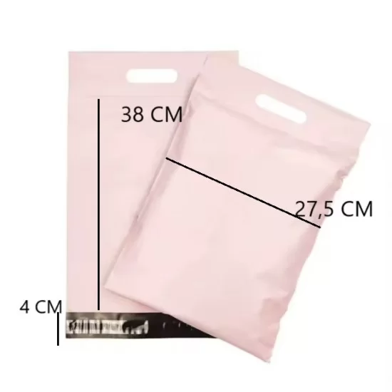 Shipping mailer envelopes with handles, 27,5*38+4cm, 100pcs