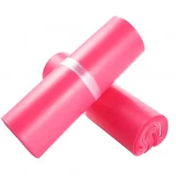Waterproof Shipping bag for parcels 28*38+4cm, Hot Pink, 100pcs