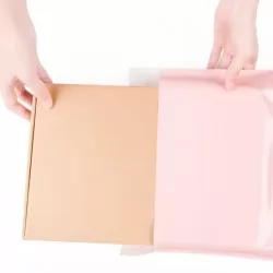 Ūdensiztūrīgie kurjeru maisi paku sūtījumiem 30*38+4cm, kr.rozā, 100gab.