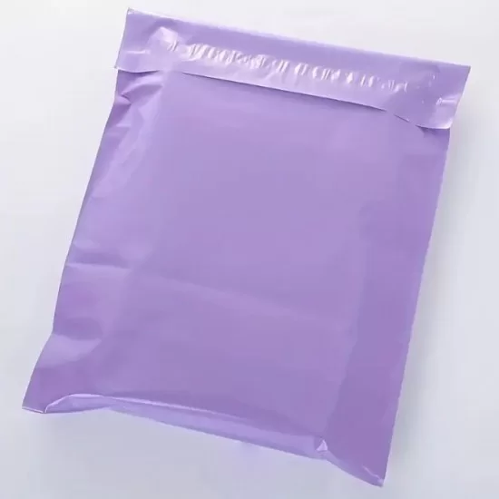 Водонепроницаемые курьерские пакет для посылок 17*26+4см, цвет Purple, 100шт.