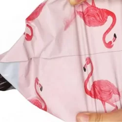 Ūdensiztūrīgie kurjeru maisi paku sūtījumiem 25*33+4cm, kr. FLAMINGO, 100gab.