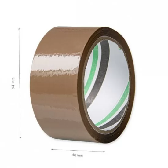 Packing tape acrylic, brown 48 mm*55m., 1pcs