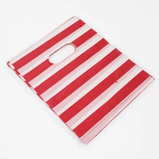 Shopping packaging bag 20*16+8.5cm, 100pcs