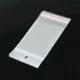 Bags with hole and self-adhesive film OPP 14*15.5cm, 100pcs