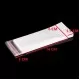 Bags with hole and self-adhesive film OPP 6*14 cm, 200pcs