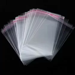 Transparent bag self-sdhesive sealing bags OPP 15*18+4cm, 200pcs