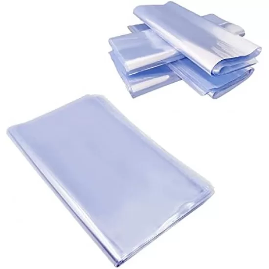 Shrink wrap bags, transparent, 28*40cm, PVC, 20 microns, 100pcs