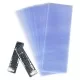 Shrink wrap bags, transparent, 28*40cm, PVC, 20 microns, 100pcs