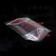 DOYPACK bag with zip-lock 16*22,5+4cm, Transparent, 10pcs