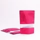 DOYPACK bag with zip-lock 8*10+3cm, fuchsia, 10pcs